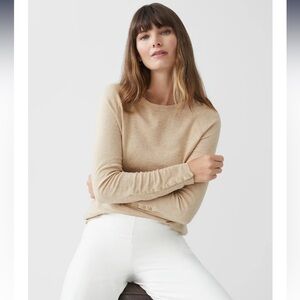 J. McLaughlin light pink Crew Neck Sweater